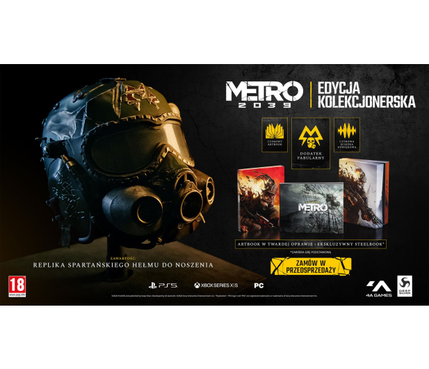 Xbox METRO 2039 Edycja Kolekcjonerska / METRO 2039 Collector's Ed - 1613718 - zdjęcie 2